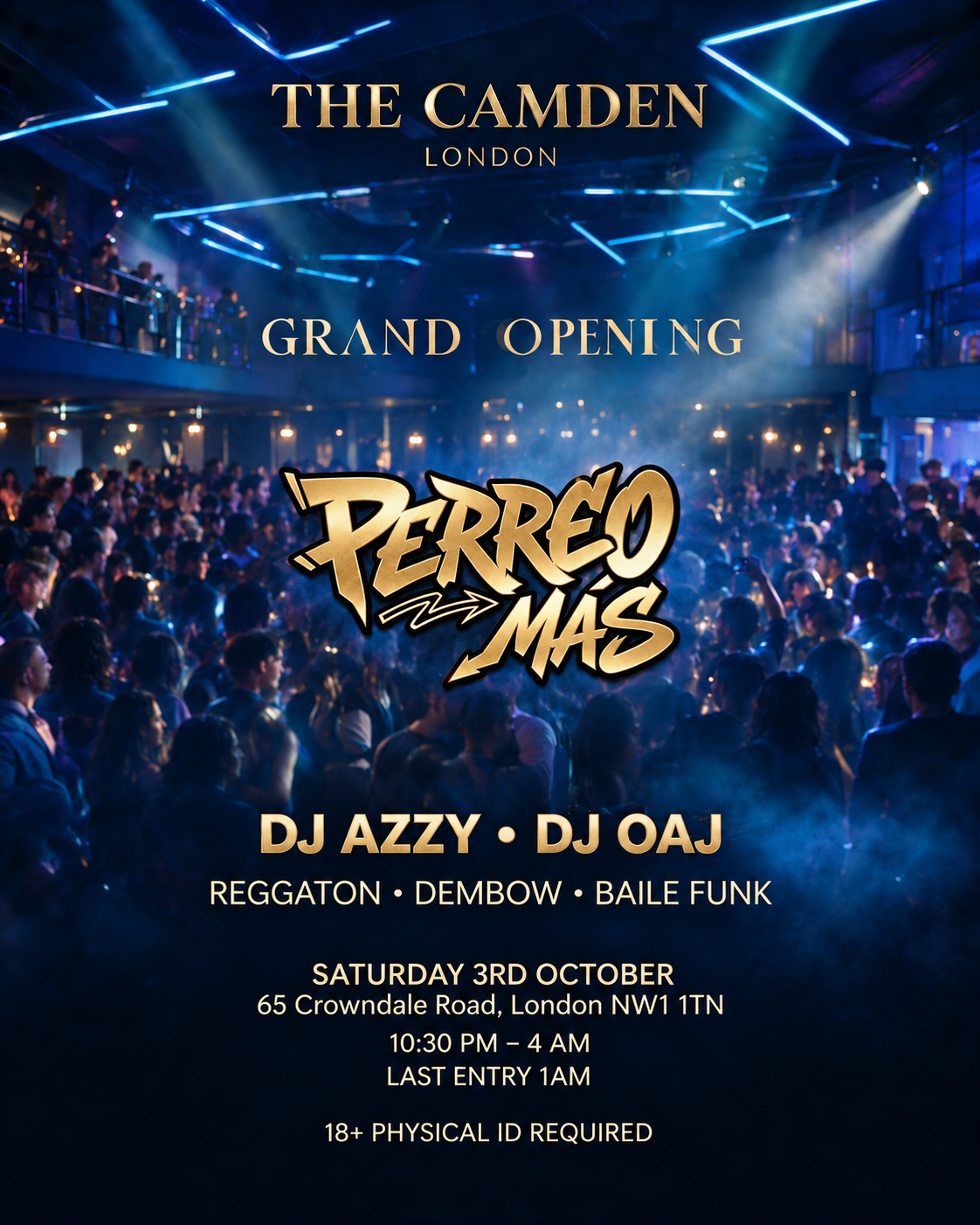 PERREO MÁS - LONDON REGGAETON PARTY