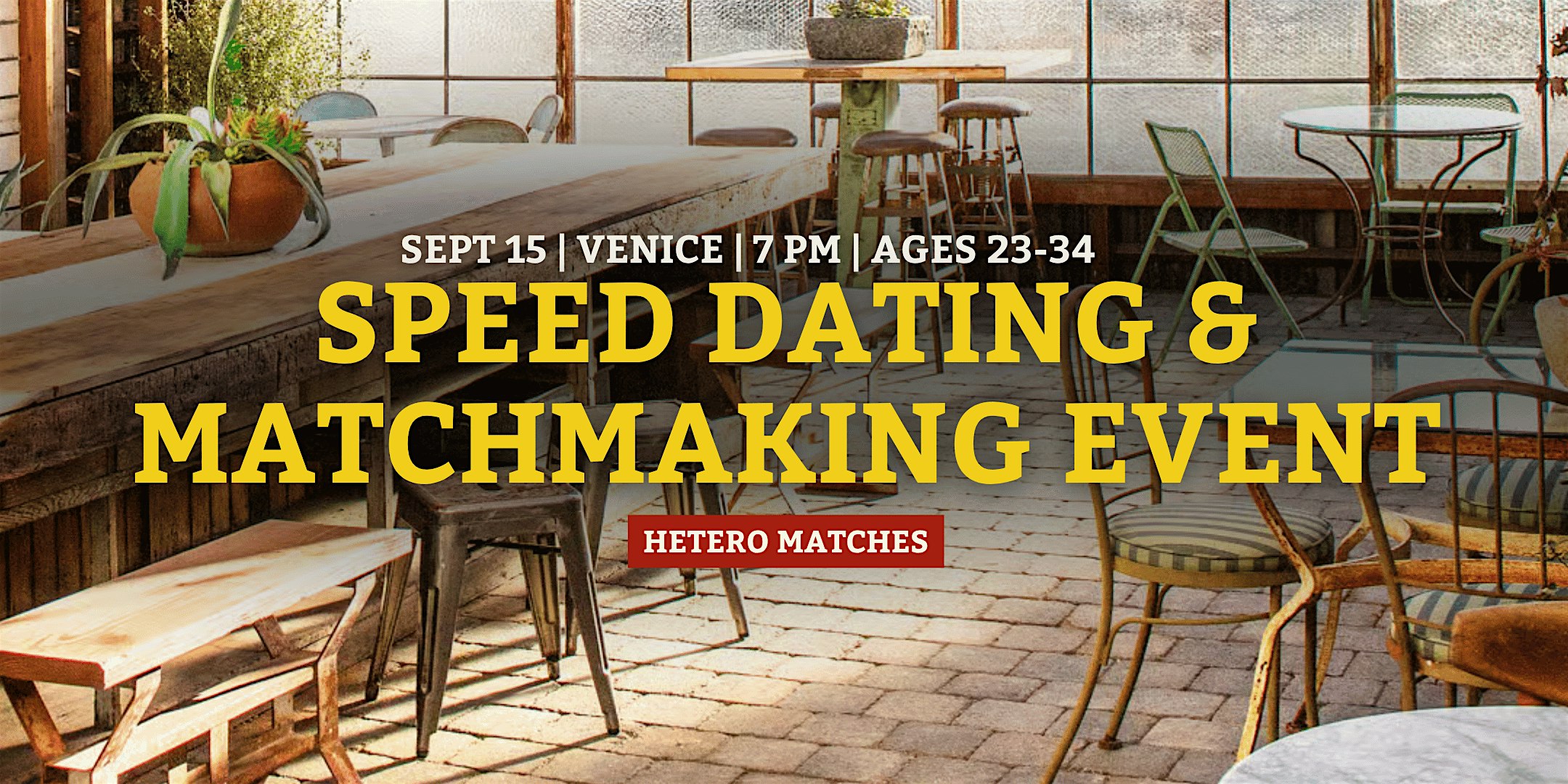 Speed Dating | Venice | Ages 23-34
