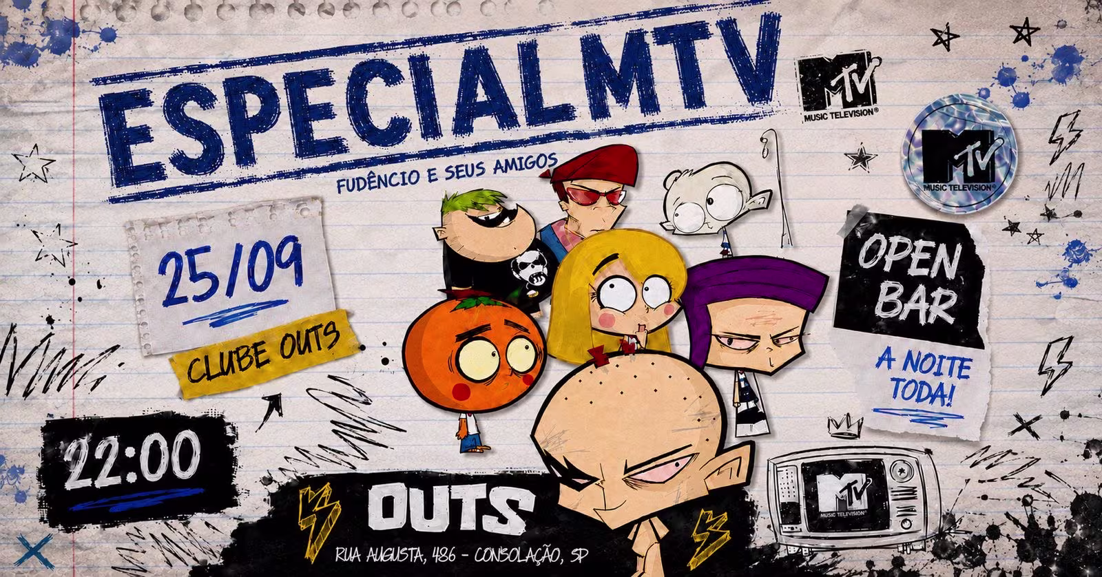 Especial Mtv | Open Bar | Sexta 25.09