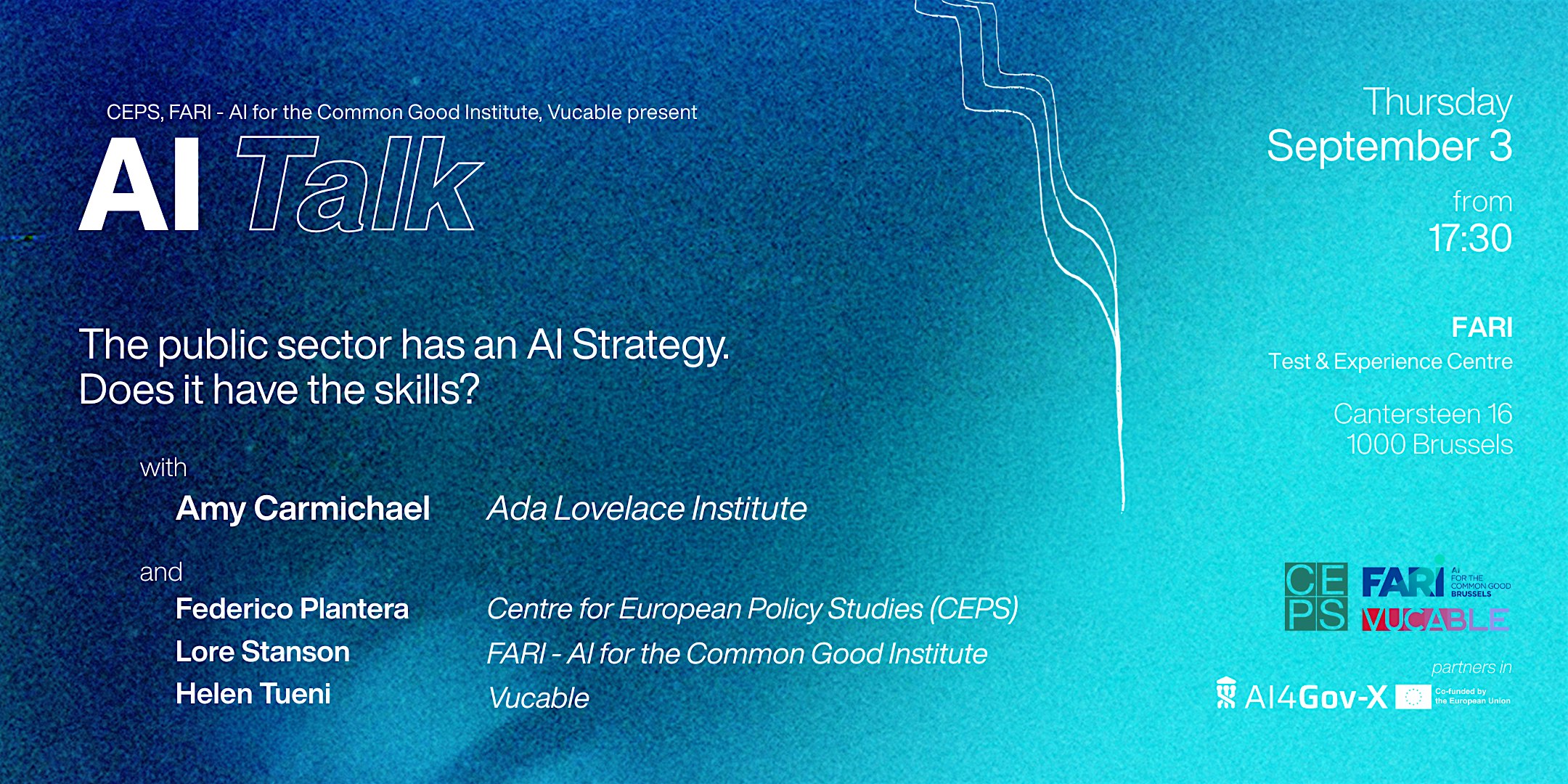 AI Talk | The public sector has an AI Strategy.  Does it have the skills?