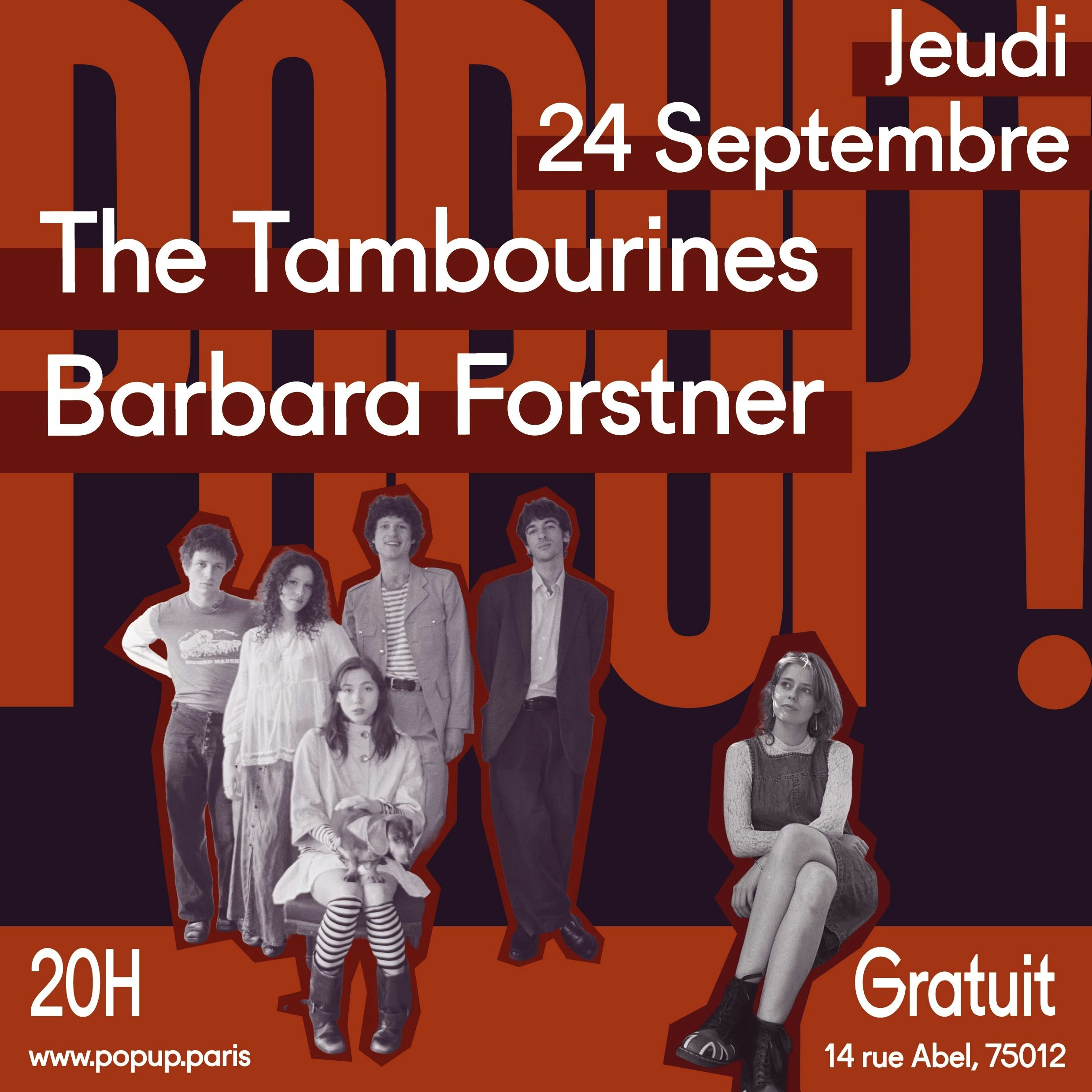 The Tambourines + Barbara Forstner