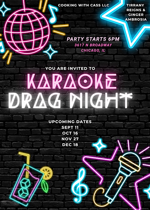 NYC Style Pizza Making + Karaoke Drag Night