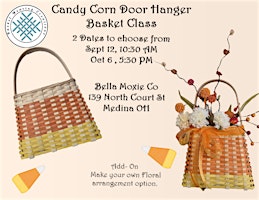 Candy Corn Door Hanger Basket
