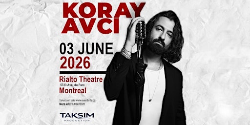 KORAY AVCI MONTREAL
