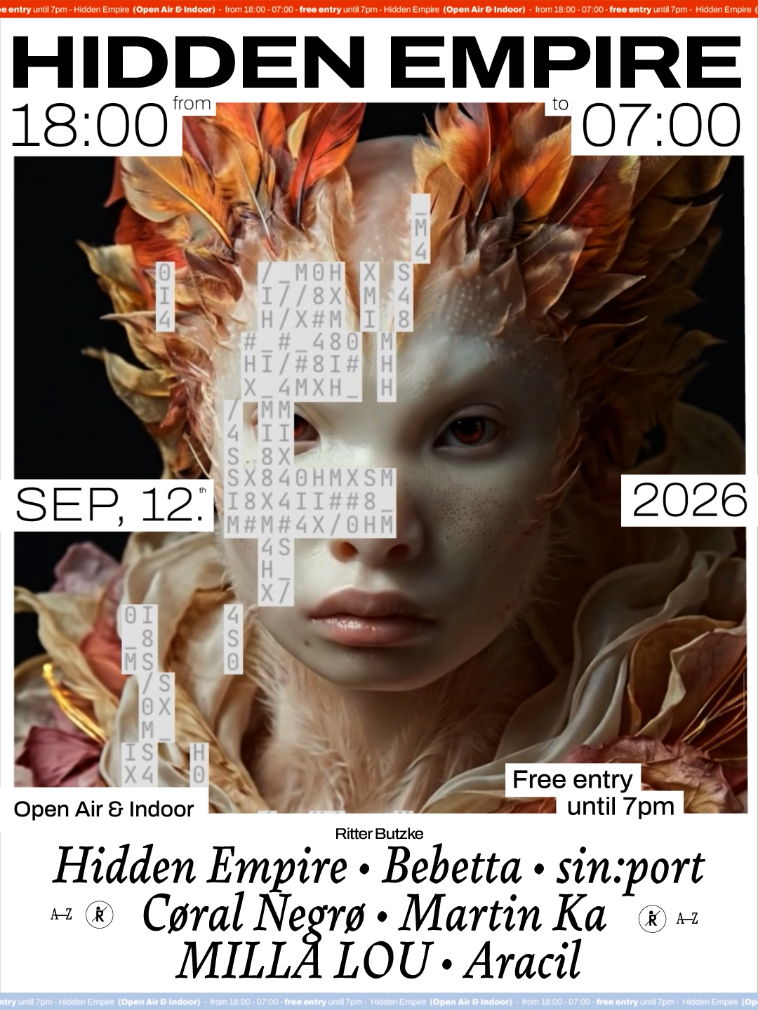 Echos of Utopia (Open Air & Indoor) - free entry until 7pm