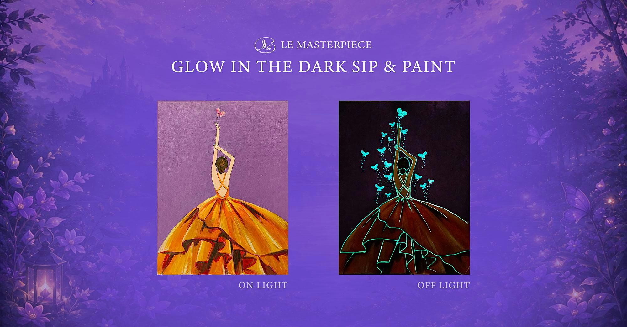 Sip and Paint (Glow in the Dark): Reborn