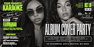 Your Favorite Karaoke: Volume 01 — Album Cover Party + Libra Birthday Bash