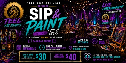 Sip & Paint Hosted by Teel