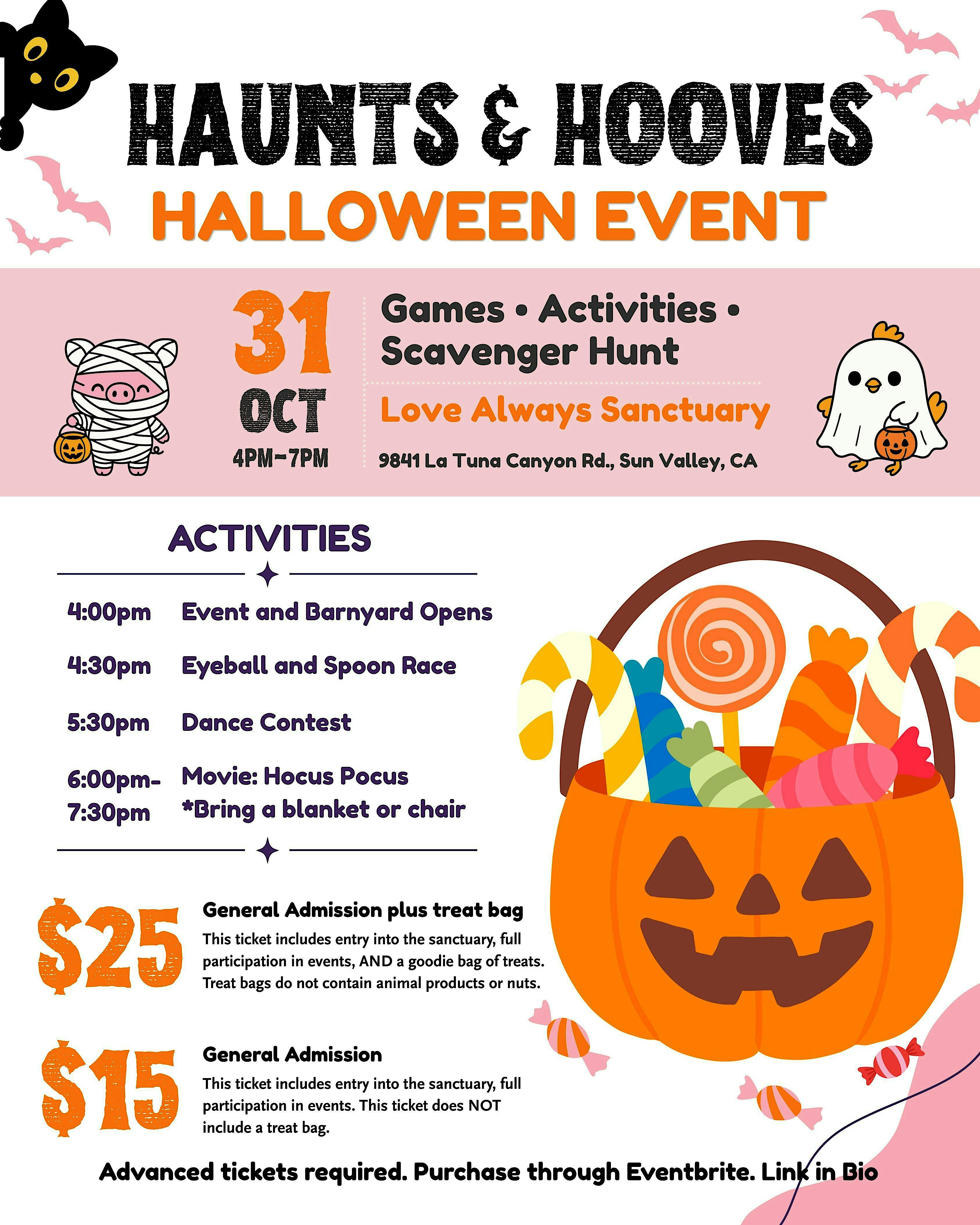 Haunts & Hooves: A Sanctuary Halloween