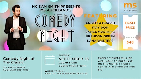 Comedy Night for Multiple Sclerosis