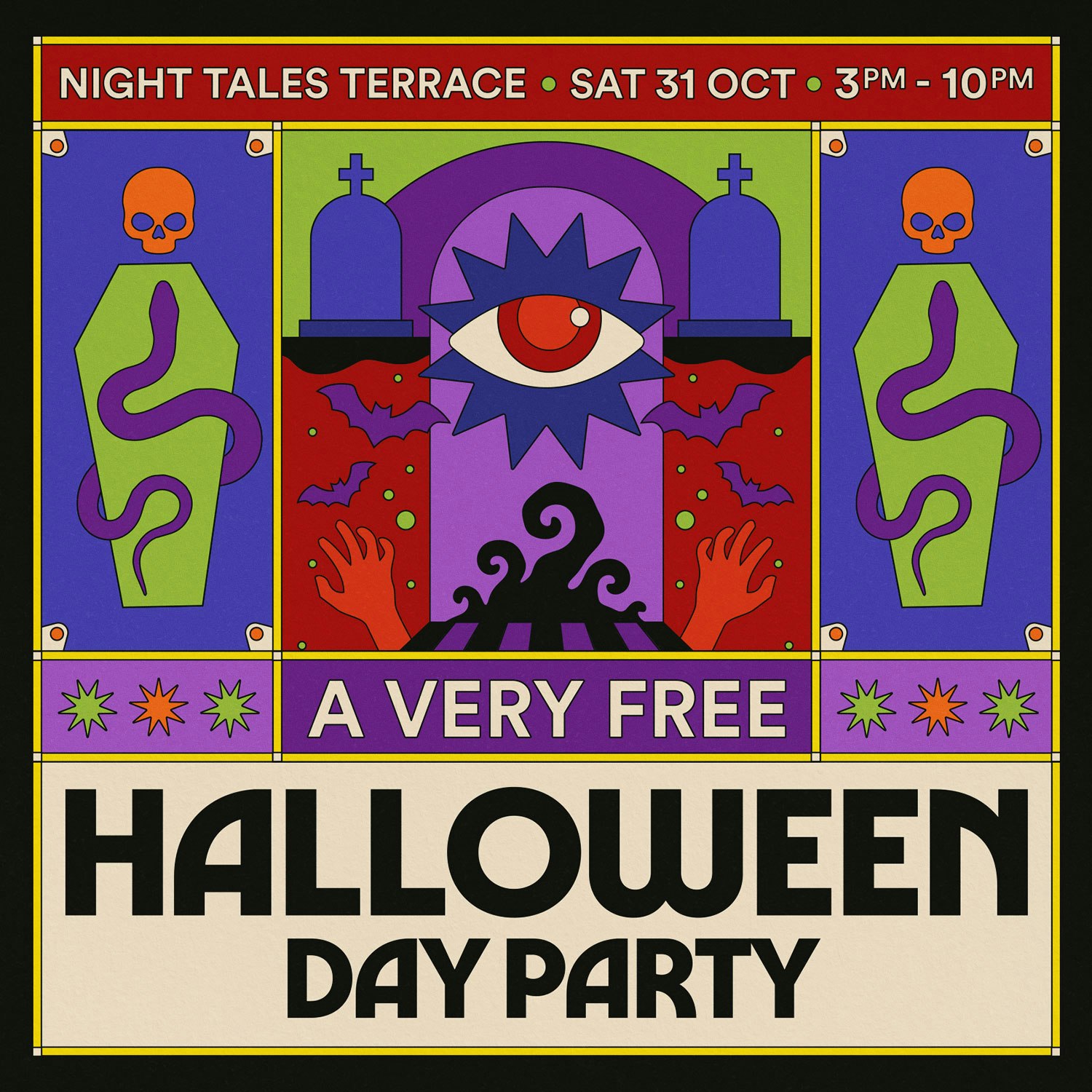 Night Tales: A Very FREE Halloween Day Party