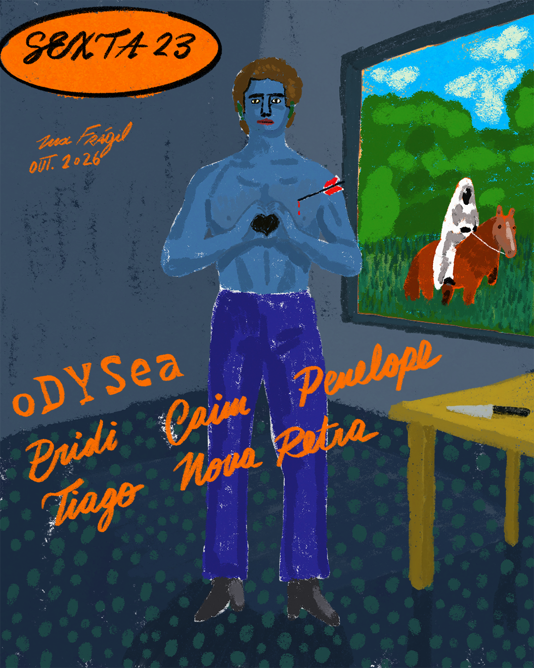 oDYSea: Penelope, Caim, Pridi; Tiago, Nova Retra