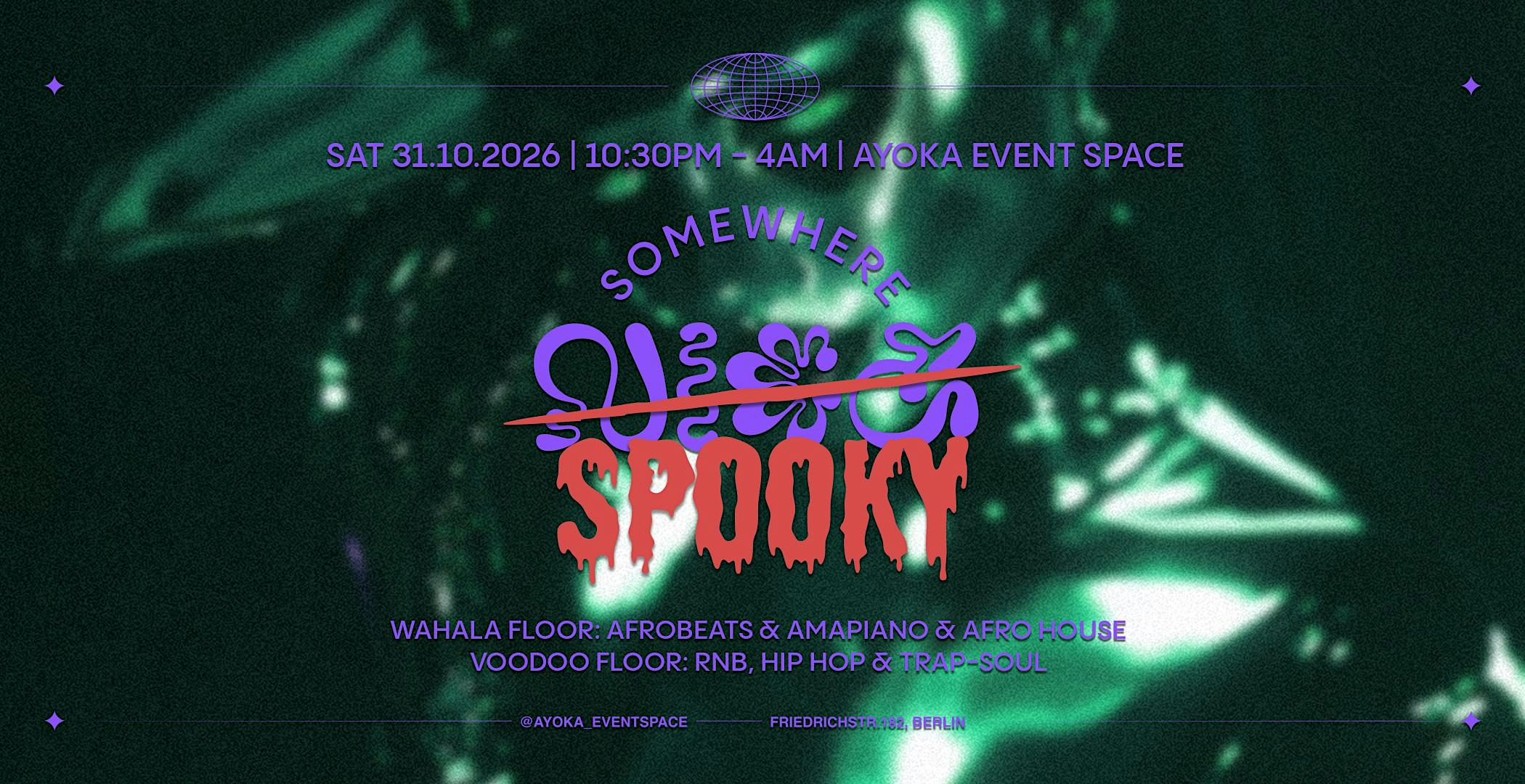 SOMEWHERE NICE?  more like SOMEWHERE SPOOKY |  HALLOWEEN AT AYOKA BAR