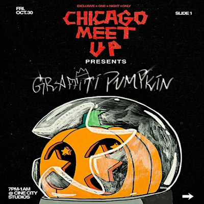 GRAFFITI PUMPKIN HALLOWEEN FEST