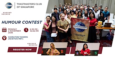 Discover Public Speaking @TMCS Sheraton - Engaging with Humour