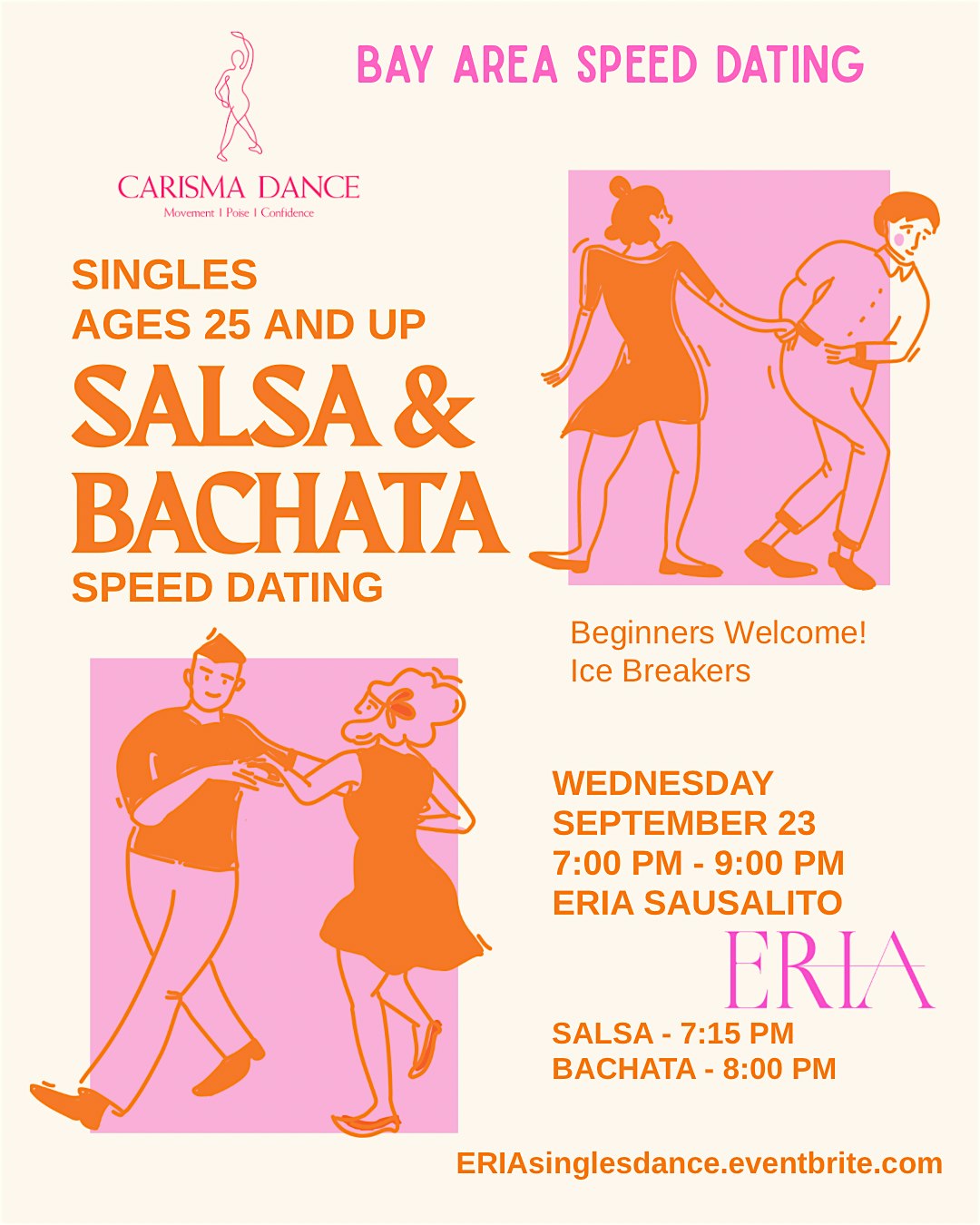 ERIA SALSA & BACHATA | Singles Ages 25 and up