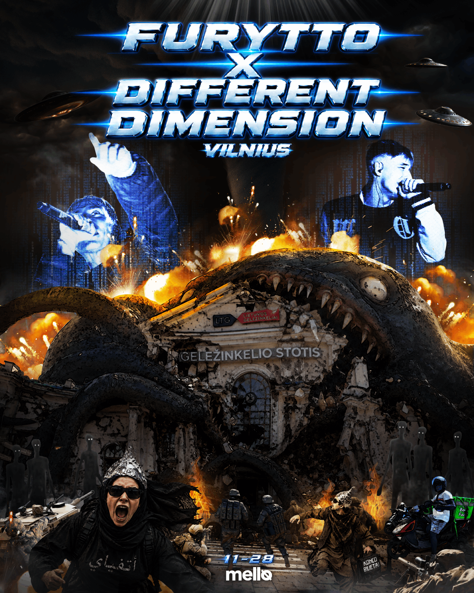 Furytto X Different Dimension VILNIUS WARMUP