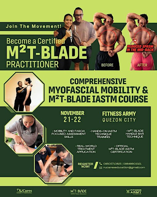 Comprehensive Myofascial Mobility and M2T-Blade IASTM Course