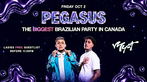 PEGASUS 5 YEARS: BAILE FUNK @ MYST