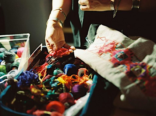 Artist talk: Maha Al Daya on textile art and Palestinian Tatreez