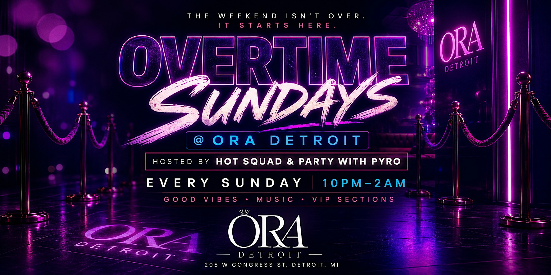 ORA DETROIT SUNDAYS