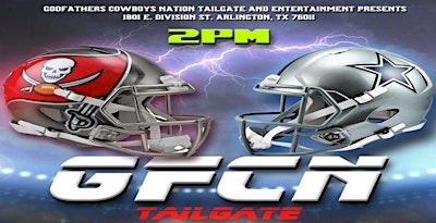 Dallas Cowboys vs. Tampa Bay Buccaneers Ultimate All-Inclusive Tailgate