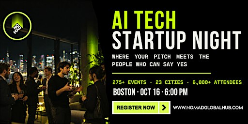 AI Tech & Startup Night — Boston