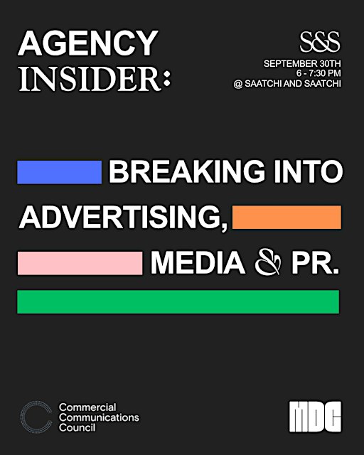 Agency Insider: Breaking Into Advertising, Media, & PR