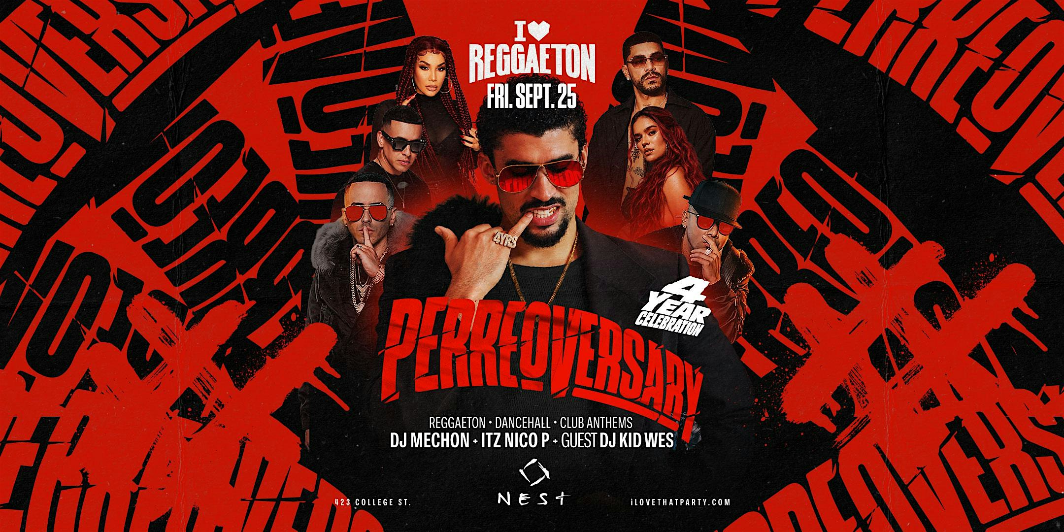 I LOVE REGGAETON - 4 Year Anniversary