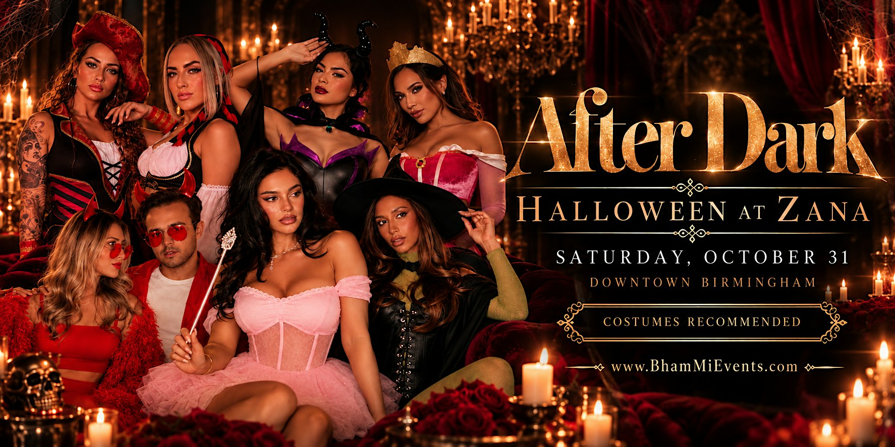 Halloween at ZANA: After Dark | Downtown Birmingham