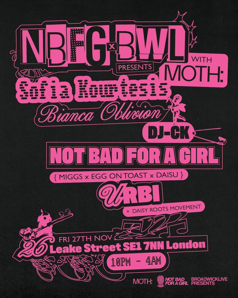 NBFG x BWL presents: Sofia Kourtesis with MOTH