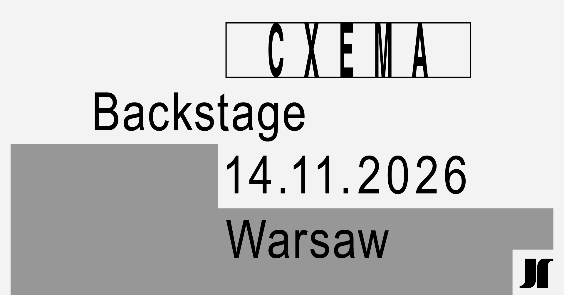 J1 - CXEMA BACKSTAGE