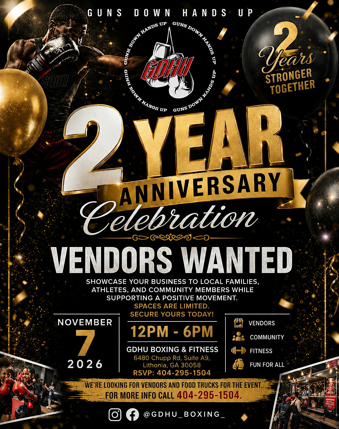 GDHU 2 Year Anniversary Block Party