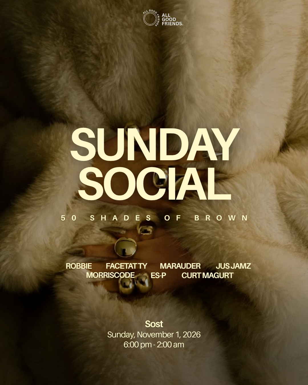 SUNDAY SOCIAL @SOST