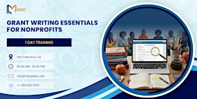 Grant Writing Essentials for Nonprofits: 1 Day Training in San Francisco