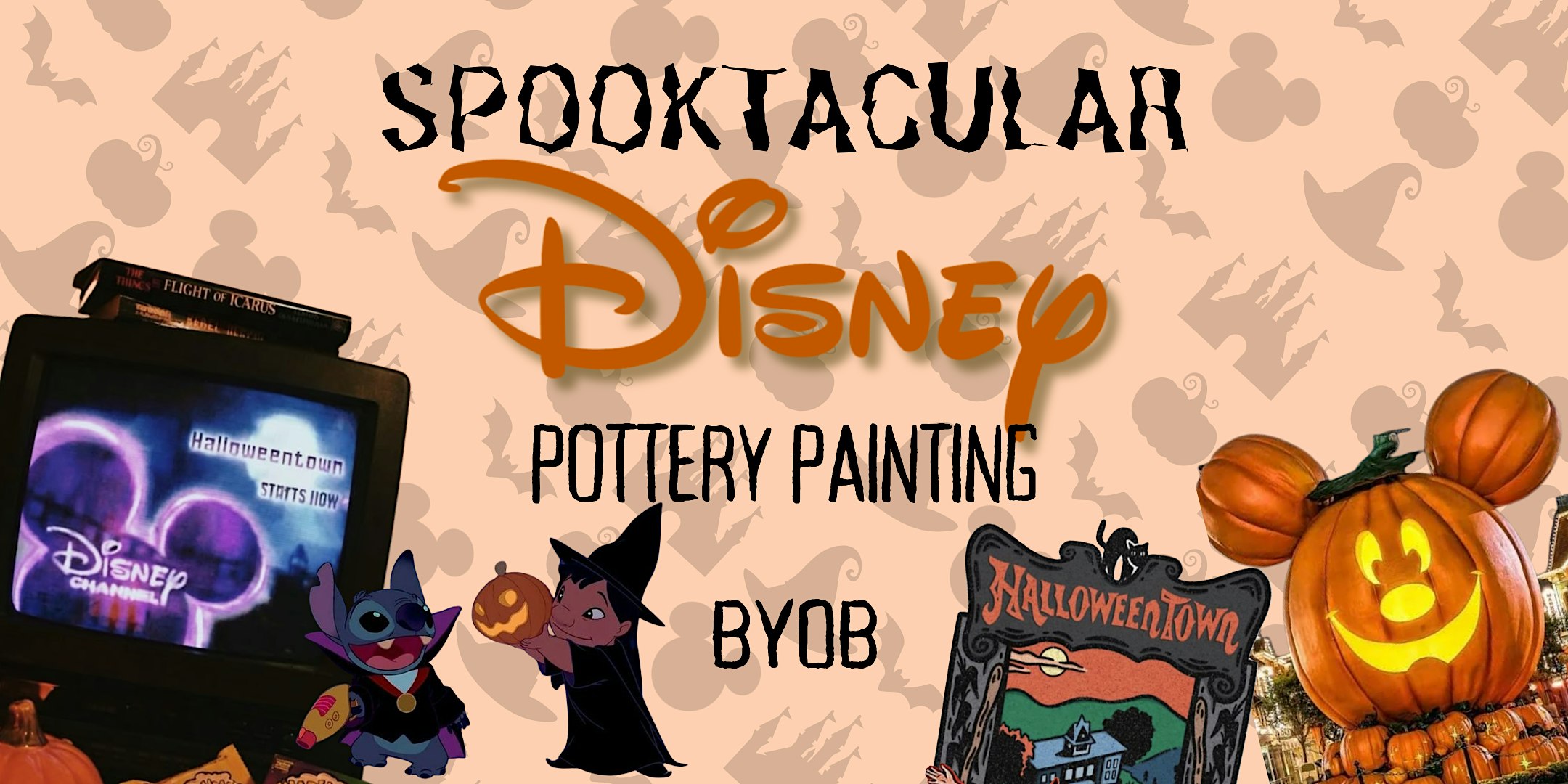 Disney Themed Pottery Painting Night