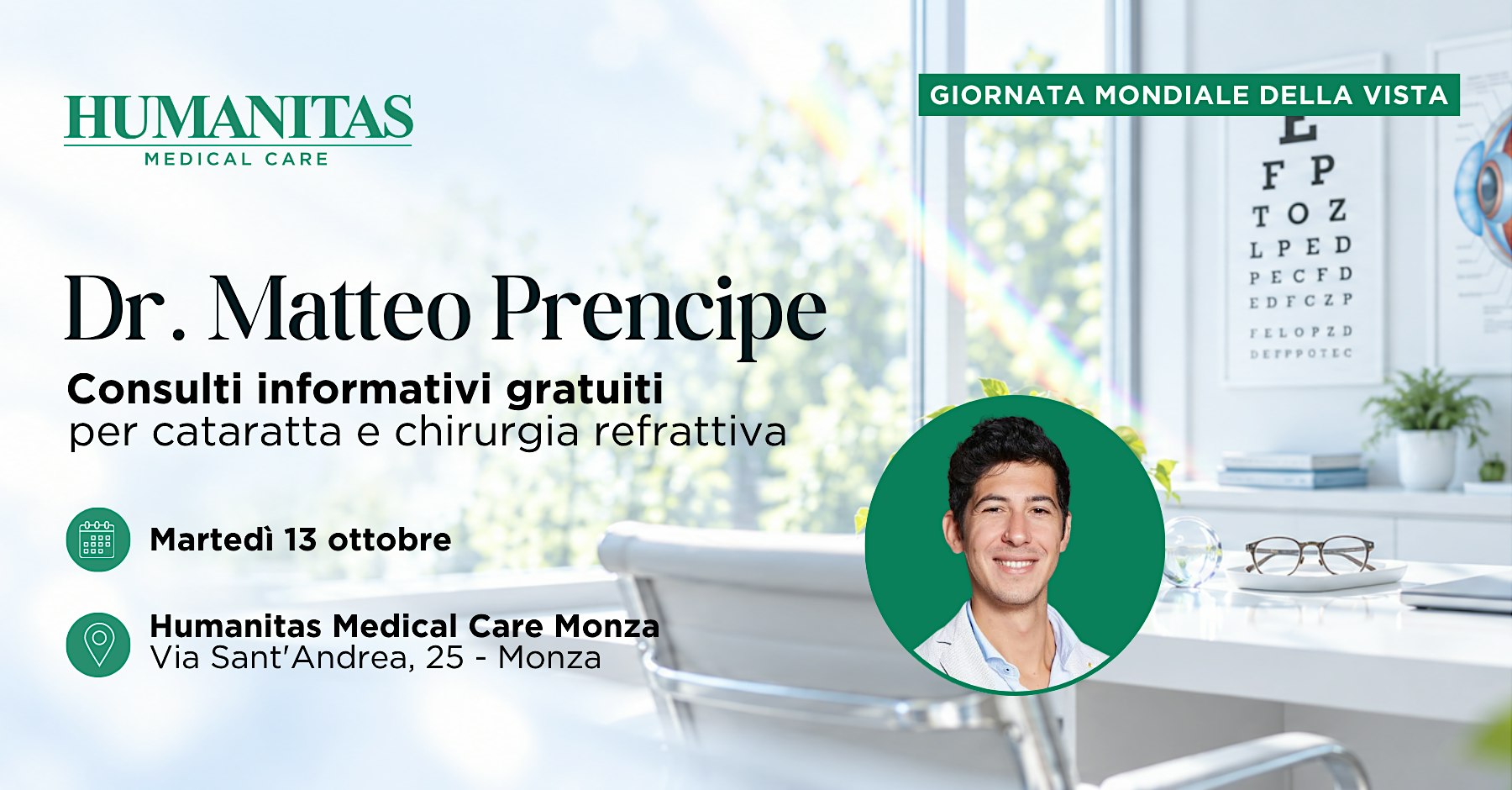 Consulto gratuito | Oculistica - dott. Matteo Prencipe