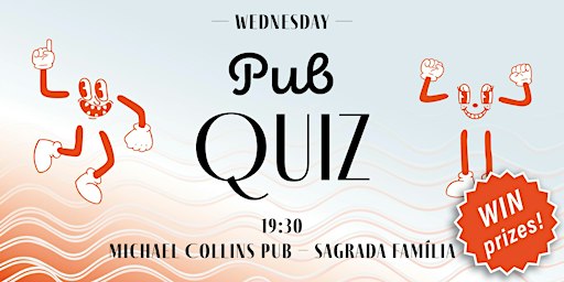 Pub Quiz near Sagrada Família - Wednesday, November 18 (ENG & CAST)