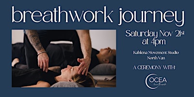 Breathwork Journey- with Ocea- North Vancouver