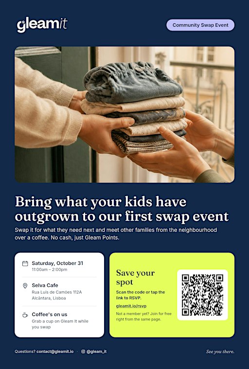 Gleam Meet: Kid's second-hand swap