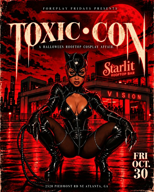 Toxic-Con : A halloween rooftop cosplay affair