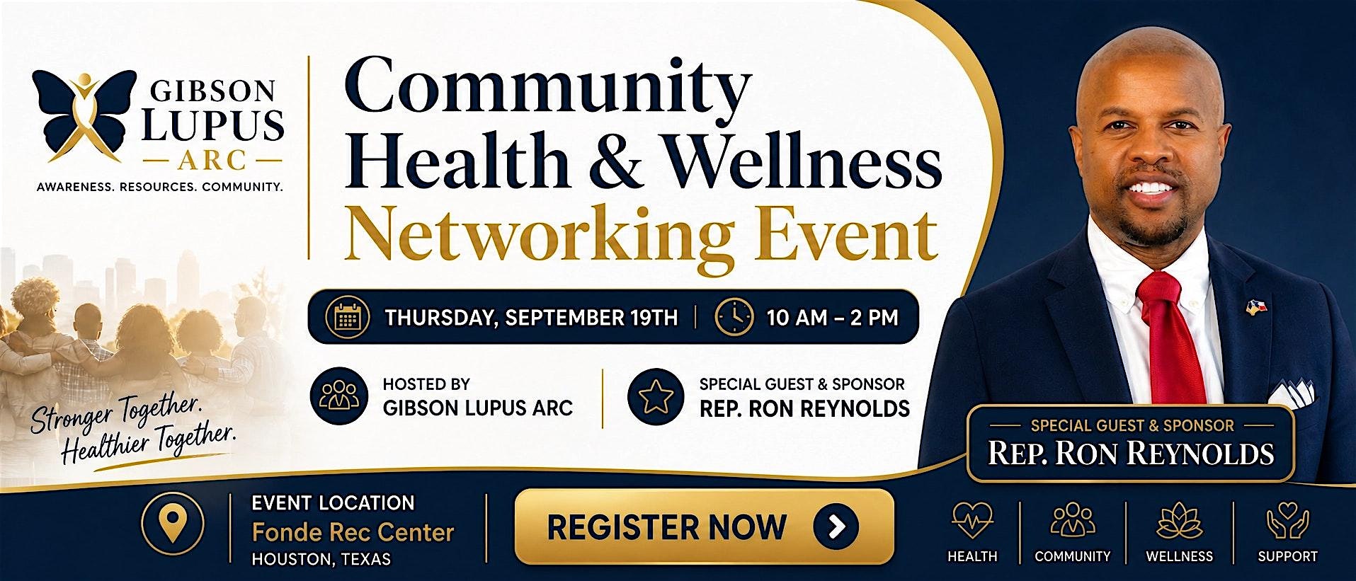 Health and Wellness Community Networking  Event