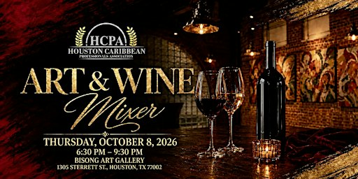 HCPA Art & Wine Mixer
