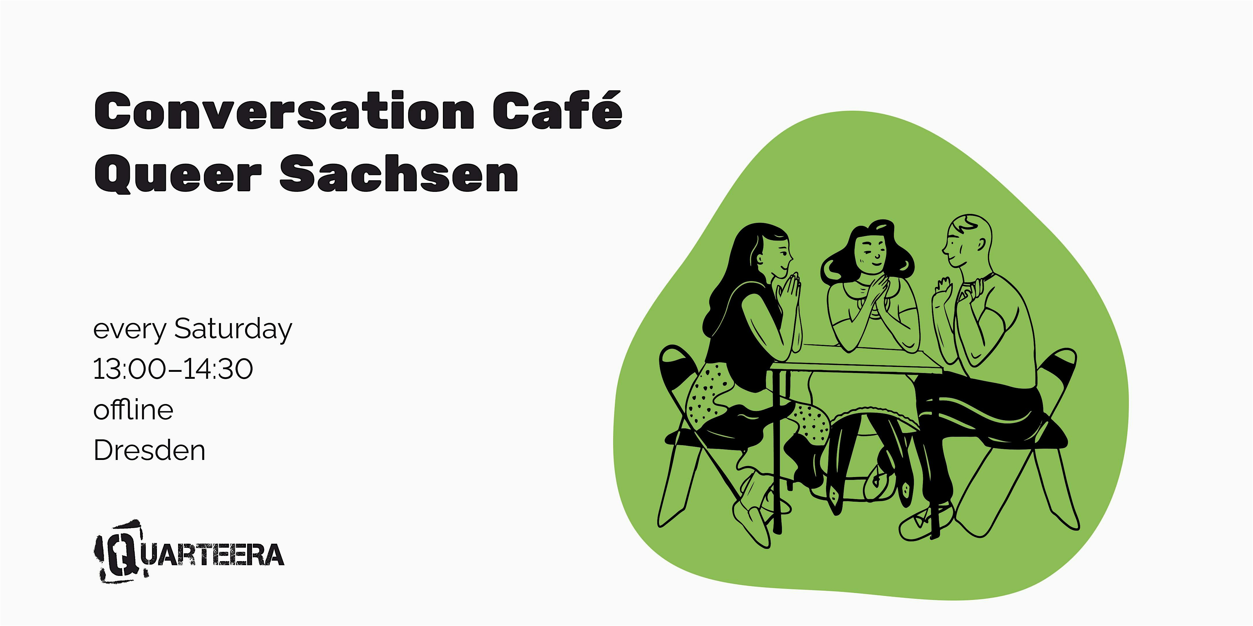 Разговорное кафе Queer Sachsen // Conversation Café Queer Sachsen
