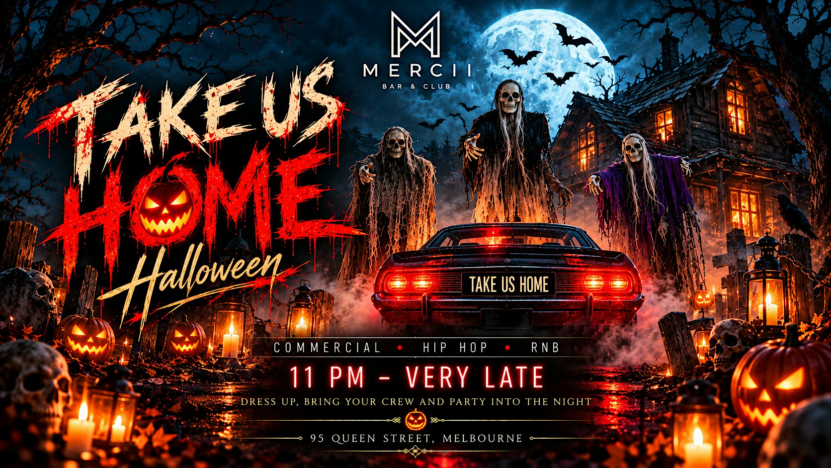 Bollywood Halloween Party @ Mercii 95 Queen St.