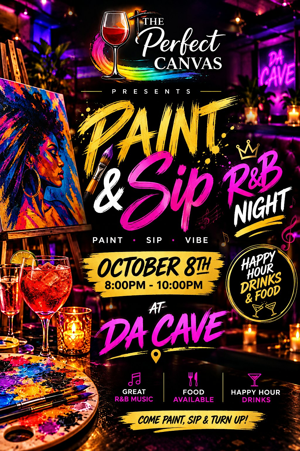 The Perfect Canvas @ Da Cave