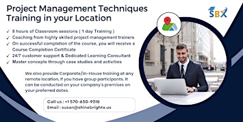 Project Management Techniques Training Course in Moorhead, MN