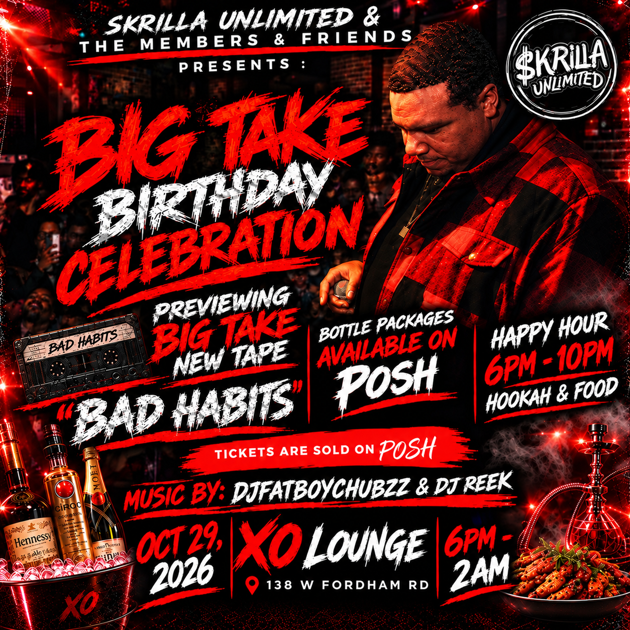 BIG TAKE BIRTHDAY CELEBRATION AND LISTENING EVENT 🔥