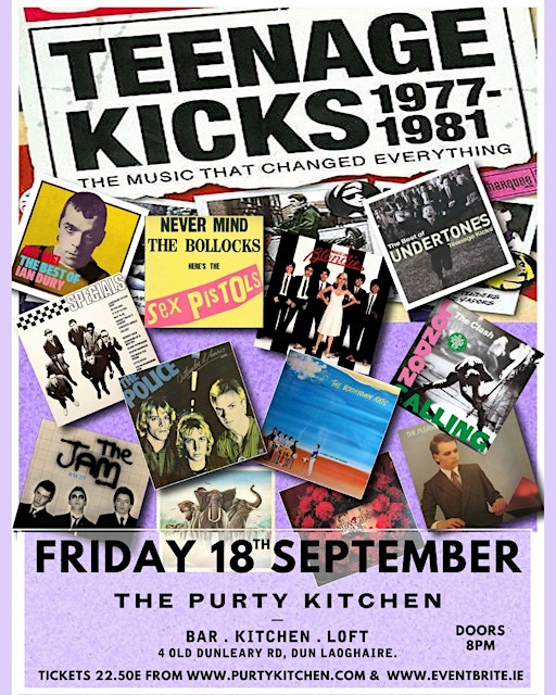 Teenage Kicks - Live at the Purty Kitchen