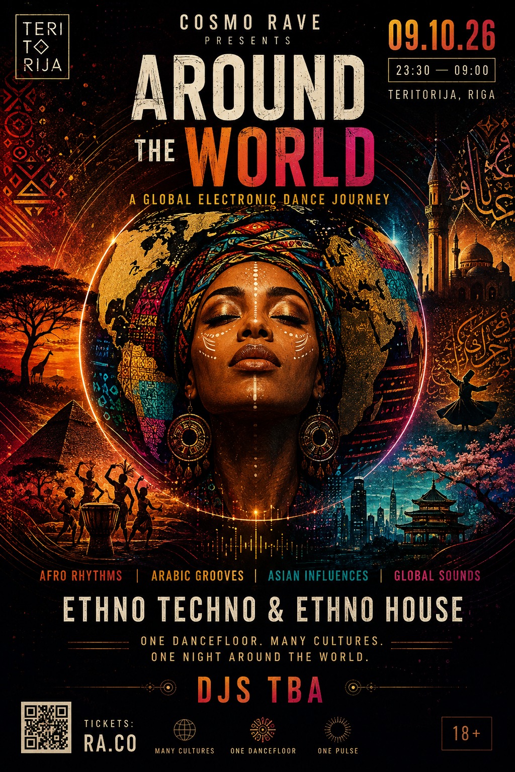 COSMO RAVE: AROUND THE WORLD